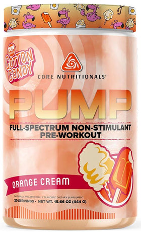 Core Nutritionals Pump Non-Stim Pre-Workout|Lowcostvitamin.com|Muscle Pumps