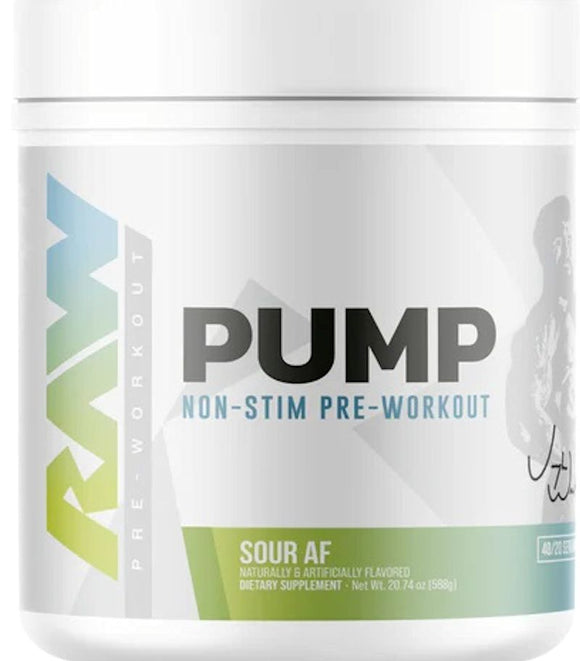 RAW Nutrition Pump Non Stim Pre-Workout Watermelon Grape (Copy)|Lowcostvitamin.com|Pre-Workout