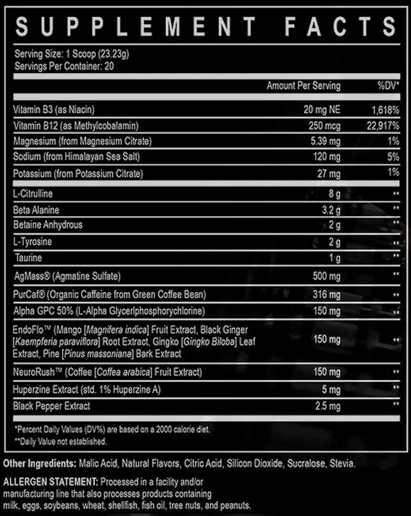 Enhanced Labs Rage 3.0 Pre-Workout|Lowcostvitamin.com|Pre-Workout