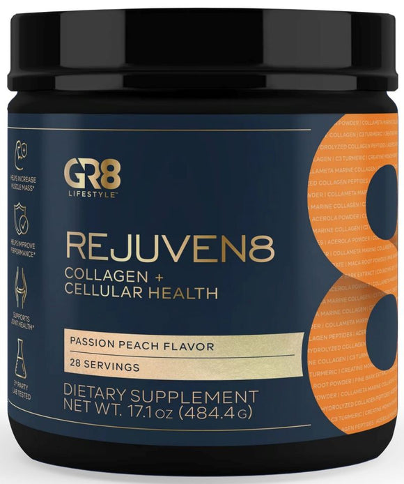 GR8 Lifestyle Rejuven8 Passion Peach
