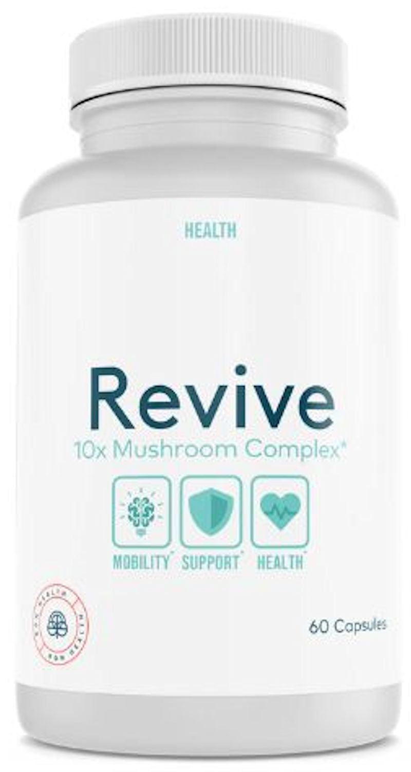 Mushroom Complex 10X  | Revive  60 Veg-Caps|Lowcostvitamin.com