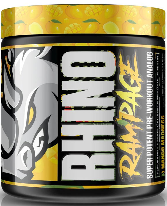 MuscleSport Rhino Rampage High Stim Pre-Workout|Lowcostvitamin.com|Pre-Workout