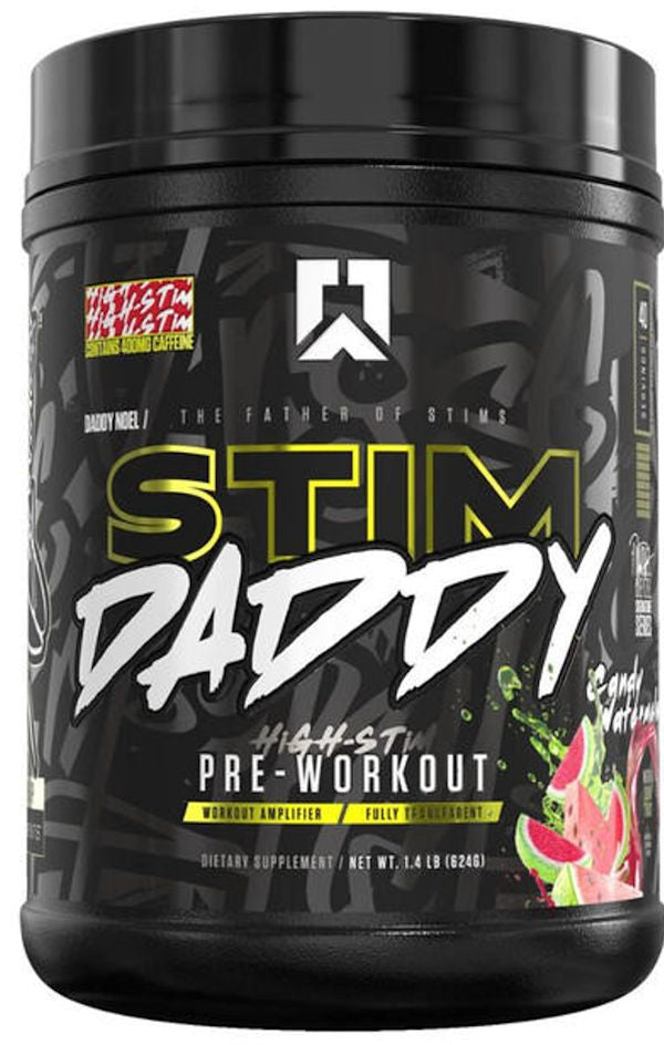Ryse Supplements Stim Daddy Pre-Workout pumps