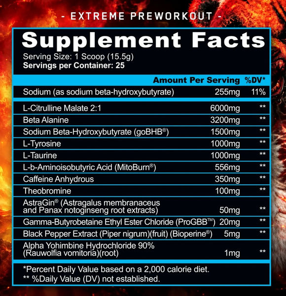 Panda Supps PANDAMIC SCORCH Fat Burner  Pre-Workout|Lowcostvitamin.com|Pre-Workout