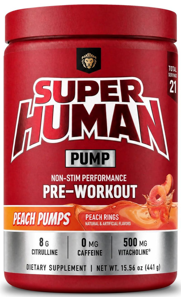 Alpha Lion SuperHuman Pump Non-Stim Pre-Workout