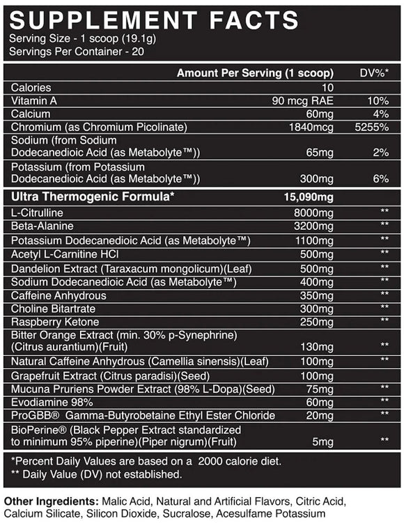 BlackMarket x Anabolic Warfare SCORCH|Lowcostvitamin.com|Pre-Workout