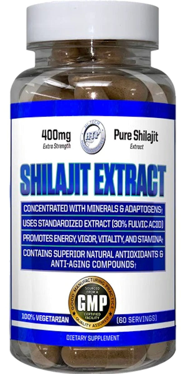 Hi-Tech Shilajit Extract 60 VegCaps|Lowcostvitamin.com|Herbal