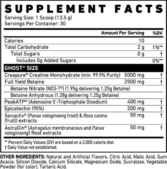 GHOST SIZE V3 Muscle Builder