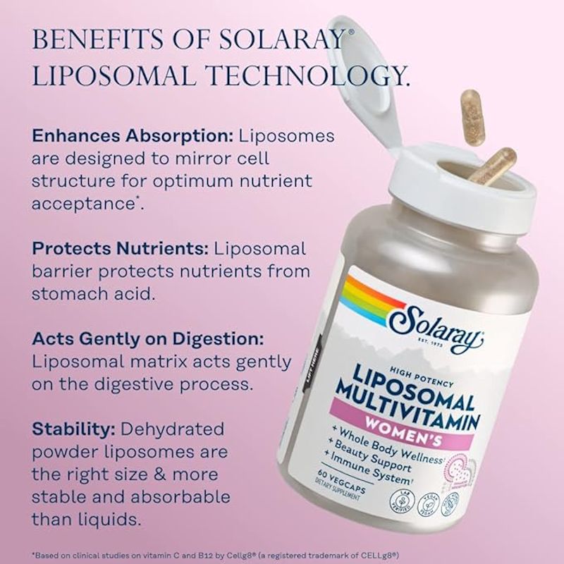 Solaray Liposomal Multivitamin Womens