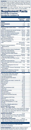 Solaray Spectro Multivitamin Man 120 Capsules-2