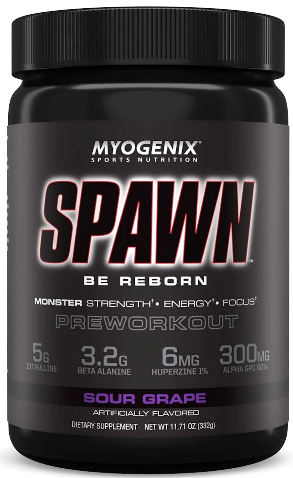 Myopgenix Spawn Pre Workout grape