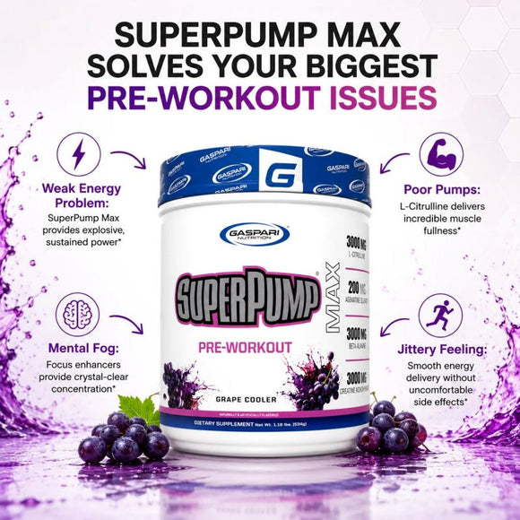 Gaspari Nutrition SuperPump Max, New Formula