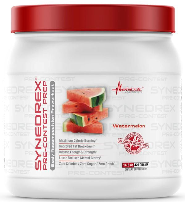 Metabolic Nutrition Synedrex Pre-Workout 30/60 Servings|Lowcostvitamin.com
