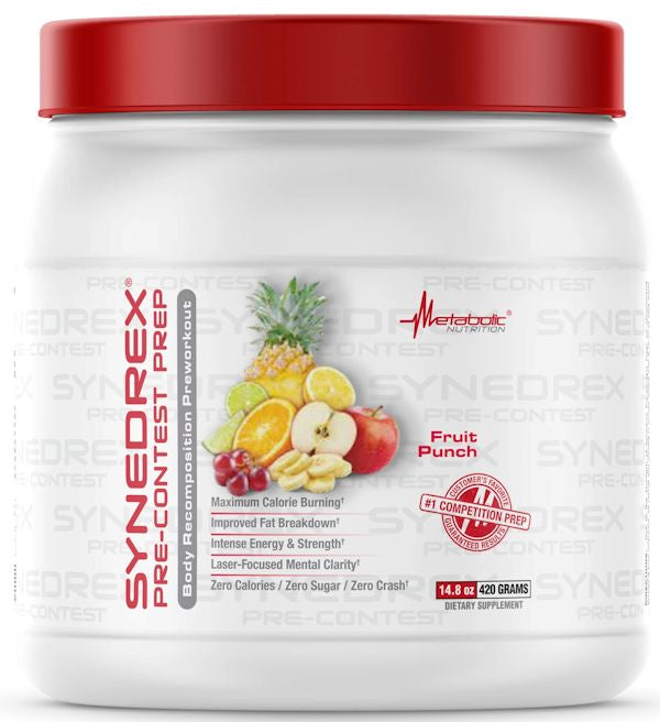 Metabolic Nutrition Synedrex Pre-Workout 30/60 Servings|Lowcostvitamin.com