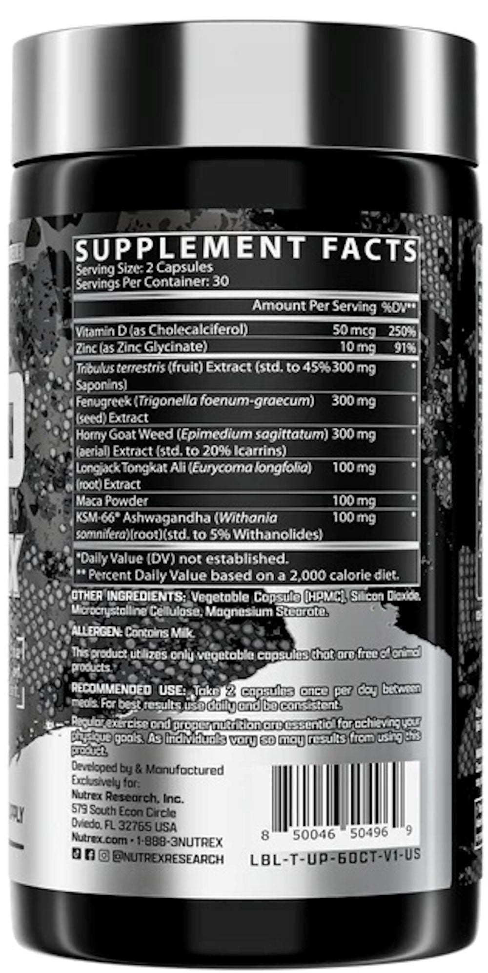 Nutrex T-UP Max Testosterone & Build Muscle|Lowcostvitamin.com|Test Booster