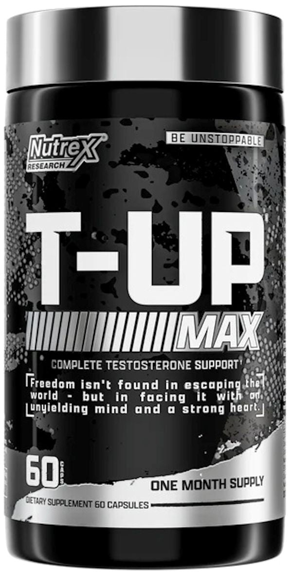Nutrex T-UP Testosterone & Build Muscle 60 Capsules|Lowcostvitamin.com