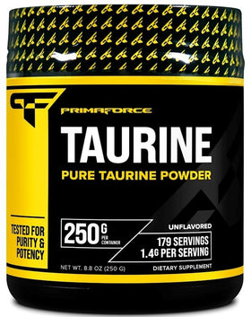 PrimaForce Taurine 125 Servings 250 gms|Lowcostvitamin.com|Amino Acids