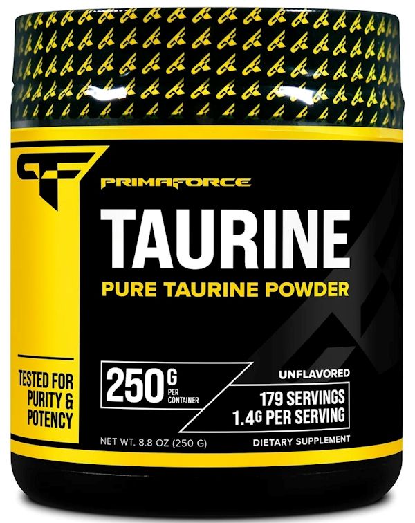 PrimaForce Taurine 125 Servings 250 gms|Lowcostvitamin.com