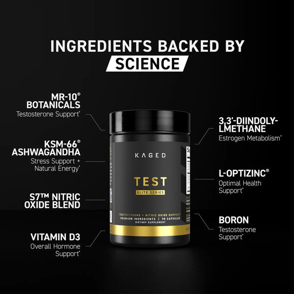 Kaged Test Elite Testosterone Booster|Lowcostvitamin.com|Test Booster