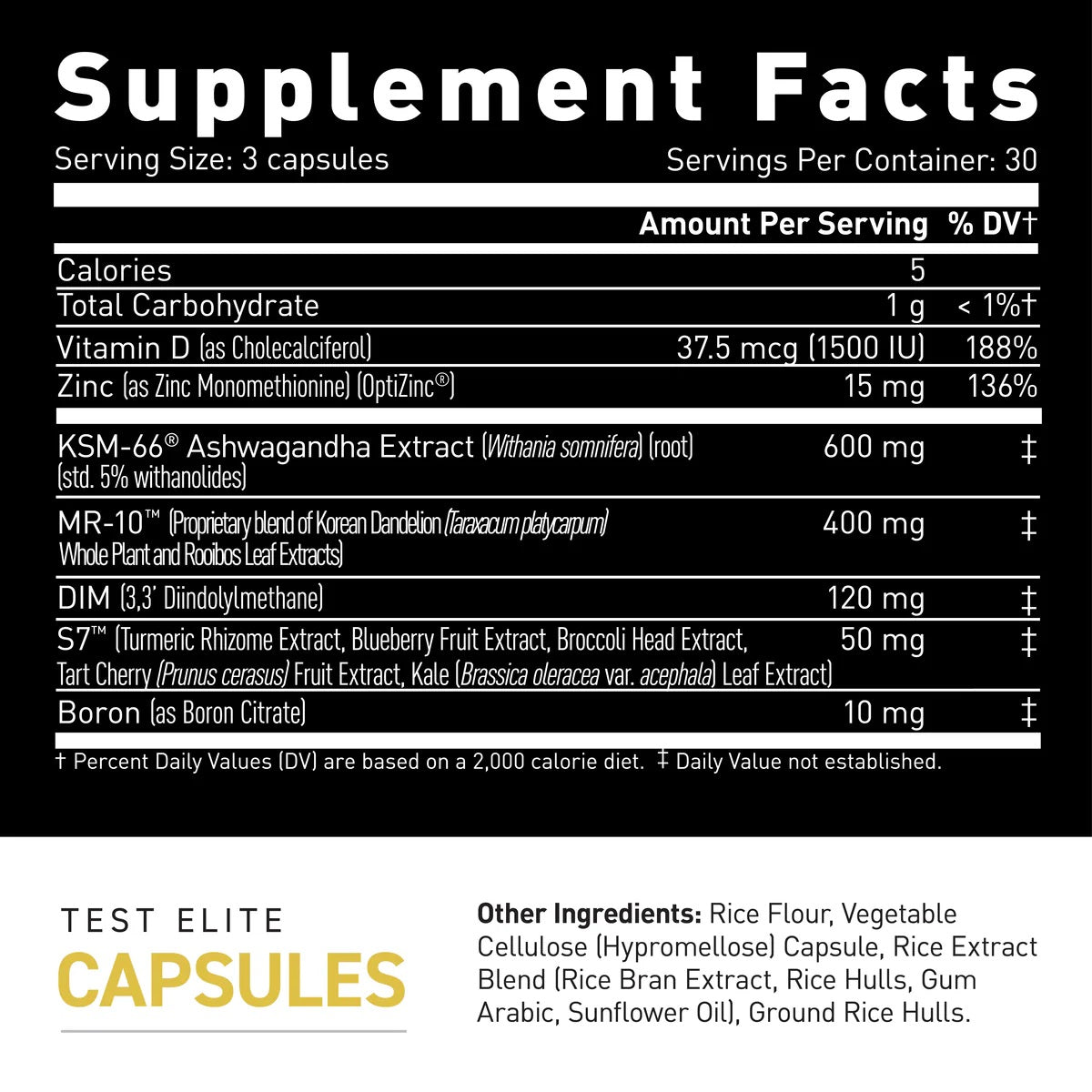 Kaged Test Elite Testosterone Booster|Lowcostvitamin.com|Test Booster