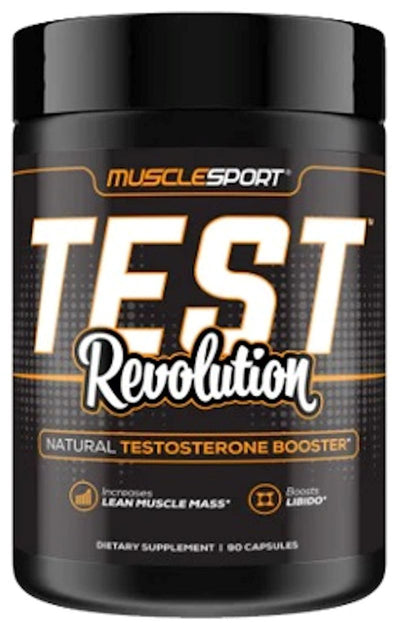 MuscleSport Test Revolution Natural Test Booster 90 Caps|Lowcostvitamin.com|Test Booster