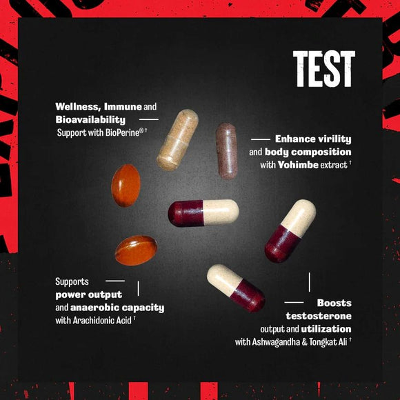 Universal Nutrition Animal Test 21 pak|Lowcostvitamin.com|Test Booster