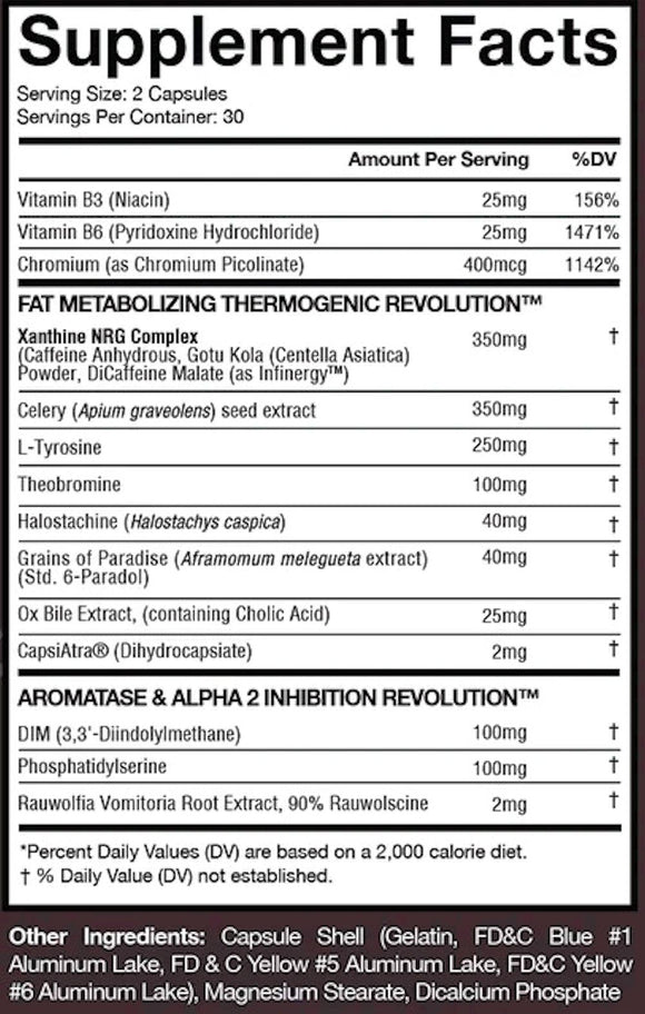 MuscleSport Thermal Revolution High Stim Fat Burner|Lowcostvitamin.com|Fat Burner