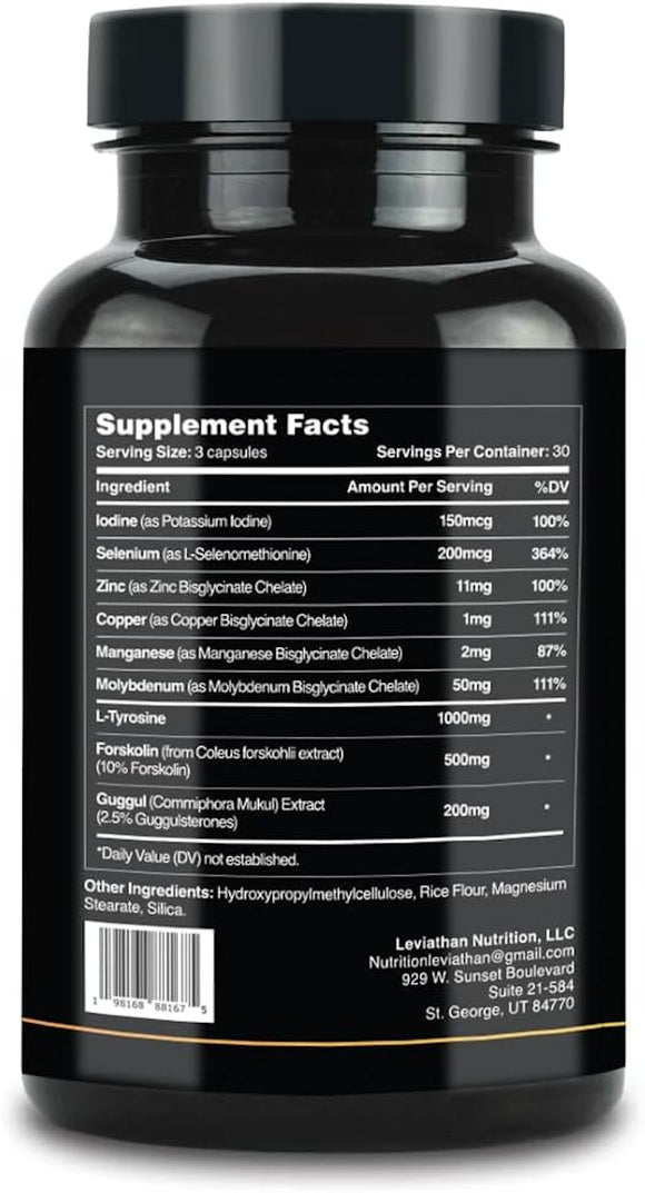 Leviathan Thyroid Support 90 Caps|Lowcostvitamin.com|Health