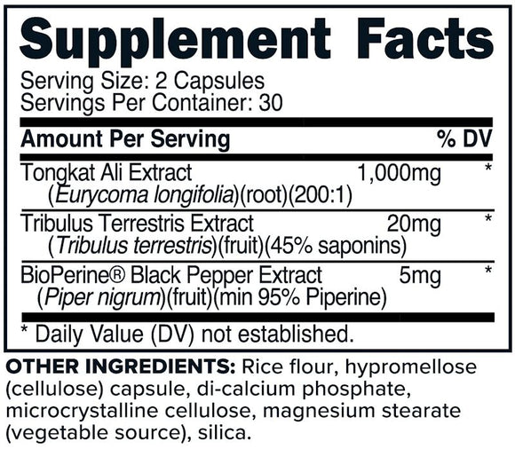 PrimaForce Tongkat Ali Complex 60 Capsules|Lowcostvitamin.com|Test Booster