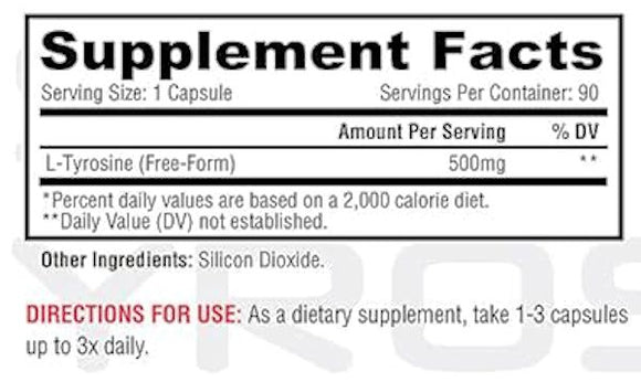 Metabolic Nutrition L-Tyrosine