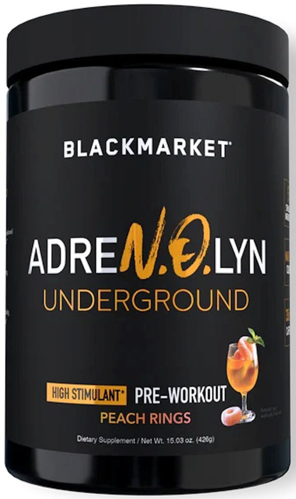 BlackMarket Labs AdreNOlyn Underground 25 servings|Lowcostvitamin.com|Muscle Pumps