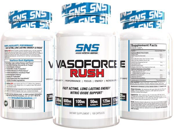 SNS Vasoforce Rush Big Pumps |Lowcostvitamin.com