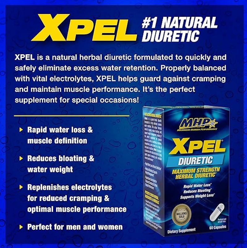 MHP Xpel Diuretic 80 caps