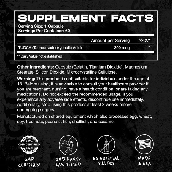 AfterDark Tudca Liver & Detox Health|Lowcostvitamin.com|Liver
