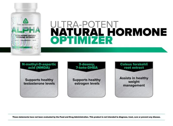 Core Nutritionals Alpha 56 Vegetable Capsules