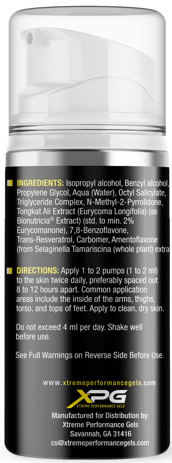 Xtreme Performance Gels XPG Alpha Gel Lean Muscle Performance|Lowcostvitamin.com|Test Booster