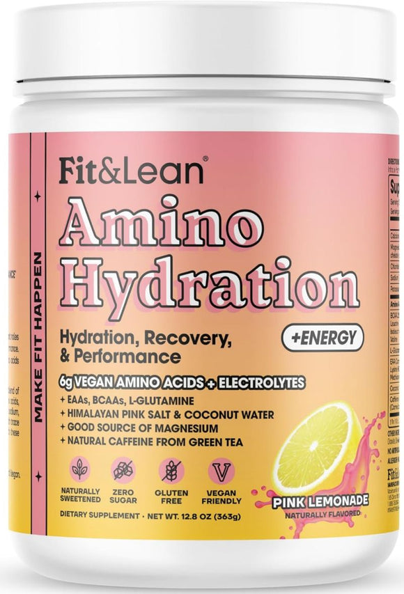 MHP Fit & Lean, Amino Hydration + Energy 30 Servings