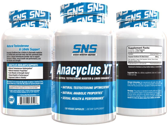 Serious Nutrition Solutions SNS Anacyclus XT 120 Veg-Capsules