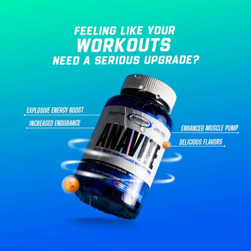 Gaspari Nutrition Anavite 180 tabs