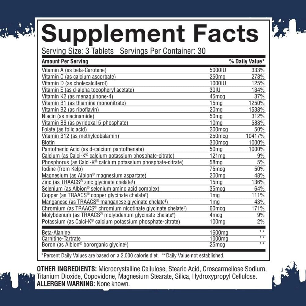 Gaspari Nutrition Anavite 180 tabs
