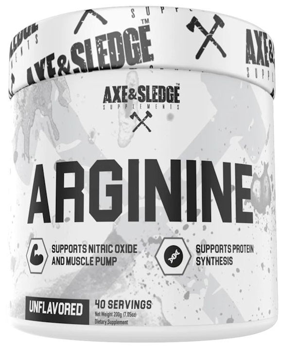 Axe & Sledge Arginine 40 Servings|Lowcostvitamin.com|Pre-Workout