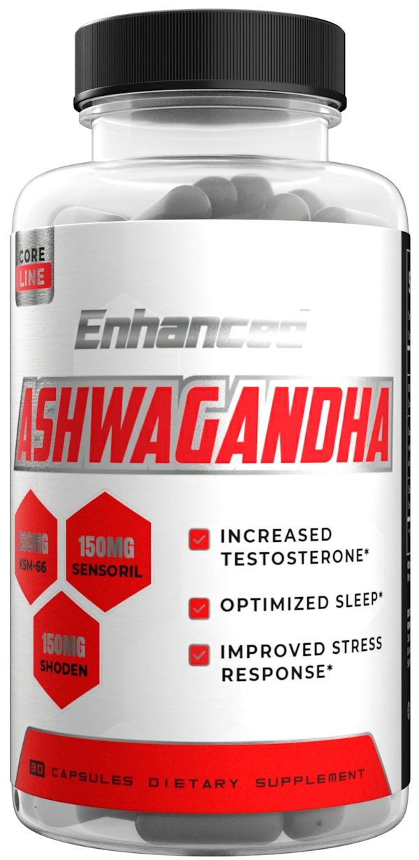 Enhanced Labs Ashwagandha Stress Aid 30 Capsules|Lowcostvitamin.com