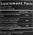 Enhanced Labs Ashwagandha Stress Aid 30 Capsules|Lowcostvitamin.com|Stress