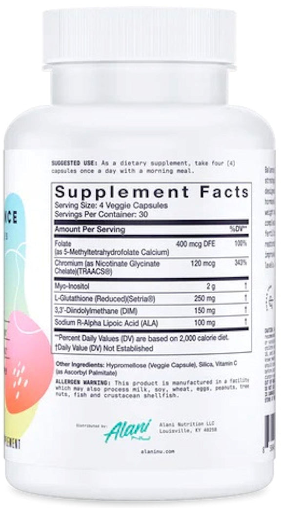 Alani Nu Balance 120 Capsules|Lowcostvitamin.com|Women' Health