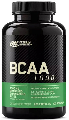 Optimum Nutrition BCAA 1000 200 Caps|Lowcostvitamin.com|BCAA