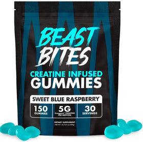 Beast Bites Creatine Infused Gummies 150 Gummies|Lowcostvitamin.com|Creatine