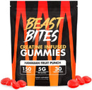 Beast Bites Creatine Infused Gummies 150 Gummies|Lowcostvitamin.com|Creatine