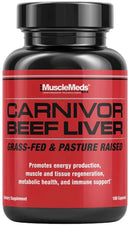 MuscleMeds Carnivor Beef Liver Grass-Fed|Lowcostvitamin.com|Amino Acids