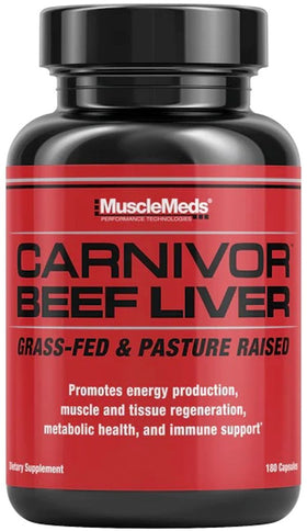 MuscleMeds Carnivor Beef Liver Grass-Fed|Lowcostvitamin.com|Amino Acids