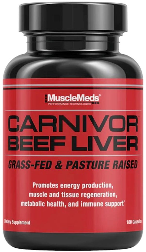 MuscleMeds Carnivor Beef Liver Grass-Fed|Lowcostvitamin.com|Amino Acids